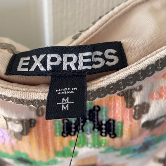 express sequined skirt size M NWT - Picture 3 of 7